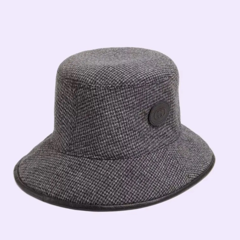Gray Bucket Hat
